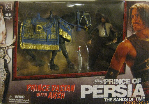   Prince of Persia Sands of Time Aksh with Figure Boxed Set (10 )
