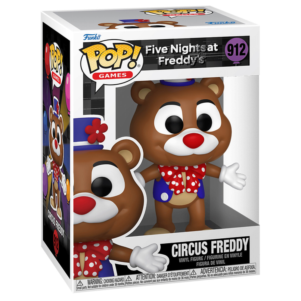 Фигурка Funko POP Games Five Nights At Freddy`s: Balloon Circus – Circus Freddy (9,5 см)