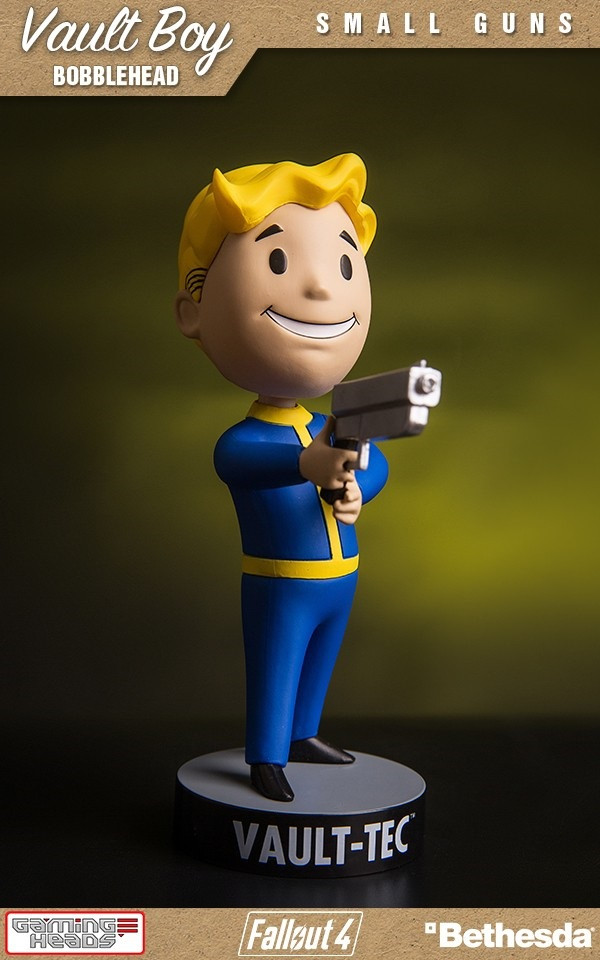  Fallout 4 Vault Boy 111 Bobbleheads: Series Three  Small Guns (13 )