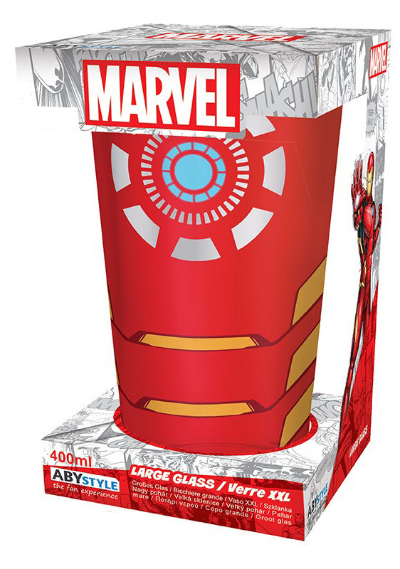 Бокал Marvel: Iron Man (400 мл)