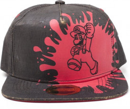  Nintendo: Mario Black Cork Snapback