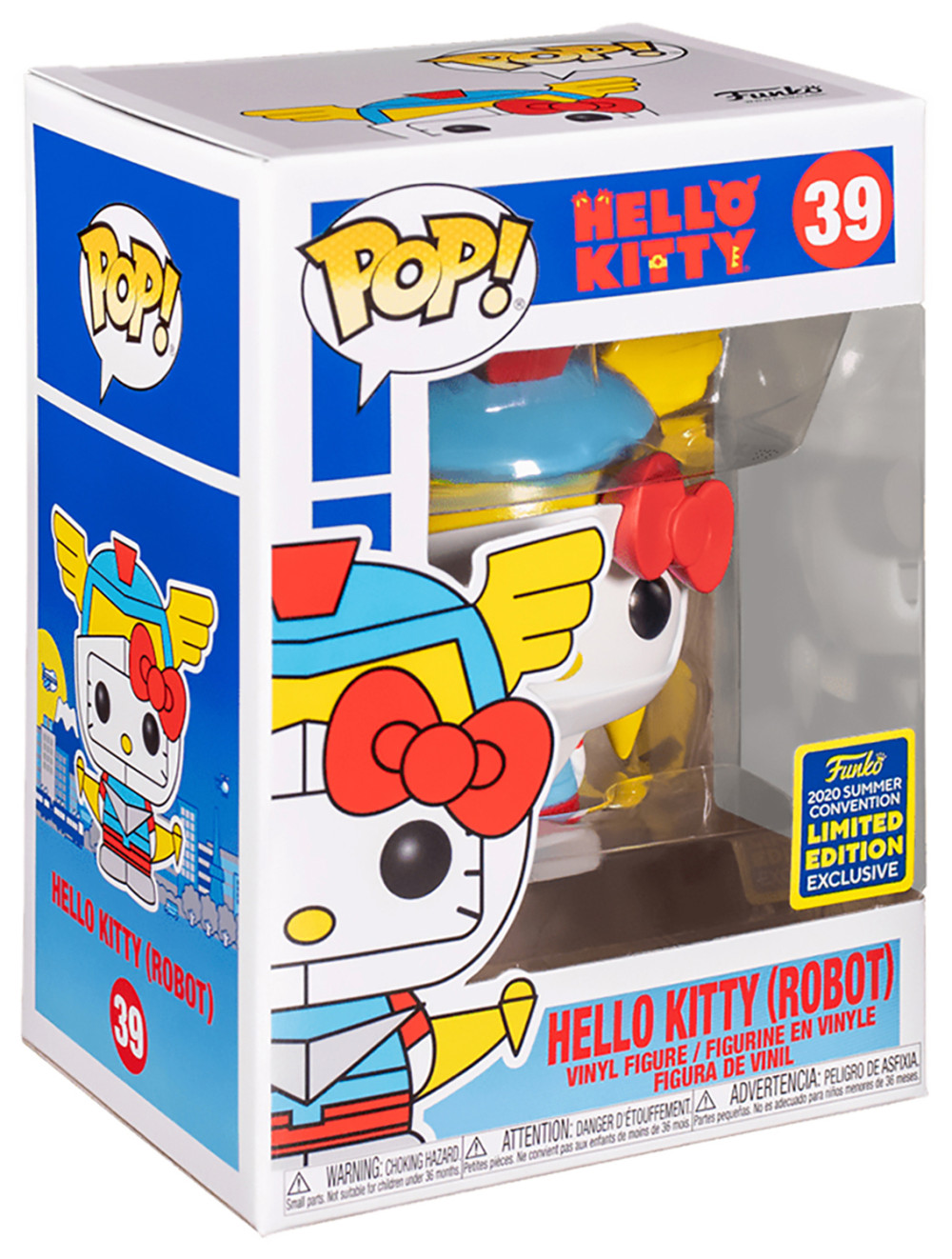  Funko POP: Hello Kitty  Hello Kitty Robot Exclusive (9,5 )