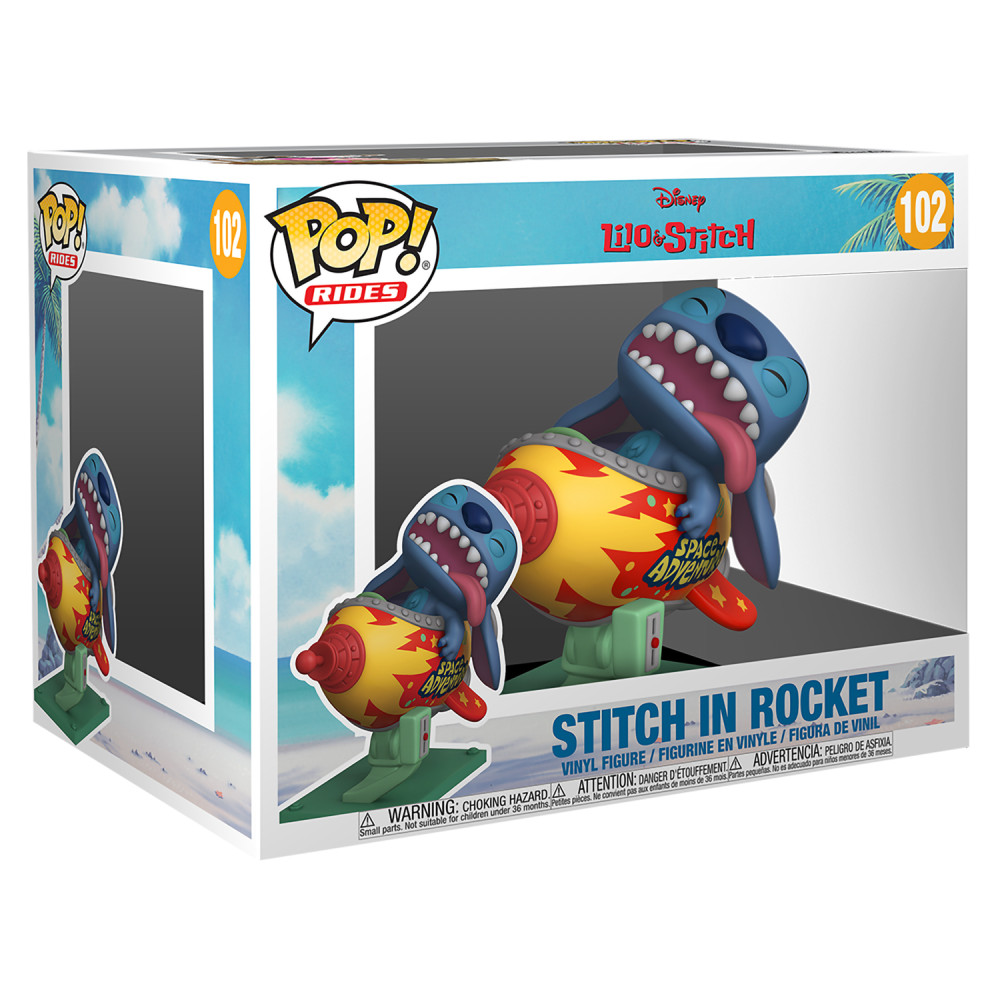  Funko POP Rides Disney: Lilo & Stitch  Stitch In Rocket