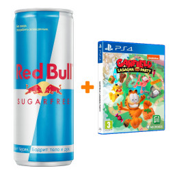 ����� Garfield Lasagna Party [PS4, ������� ��������] + ������� �������������� Red Bull ��� ������ 250��