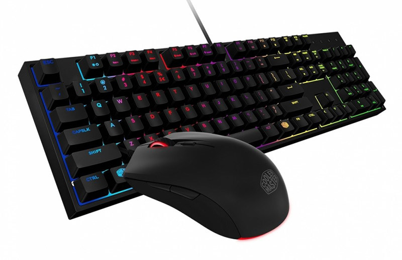 Комплект Cooler Master MasterKeys Lite L Combo Mem-chanical: клавиатура проводная + мышь для PC (SGB-3040-KKMF1-RU)