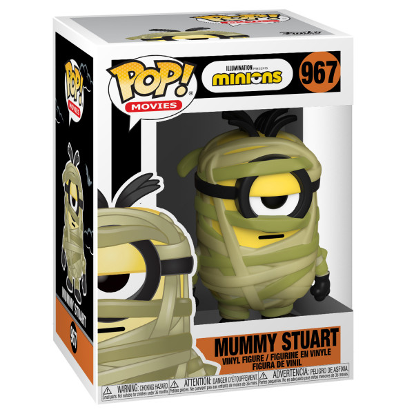 Фигурка Funko POP Movies: Minions – Mummy Stuart (9,5 см)