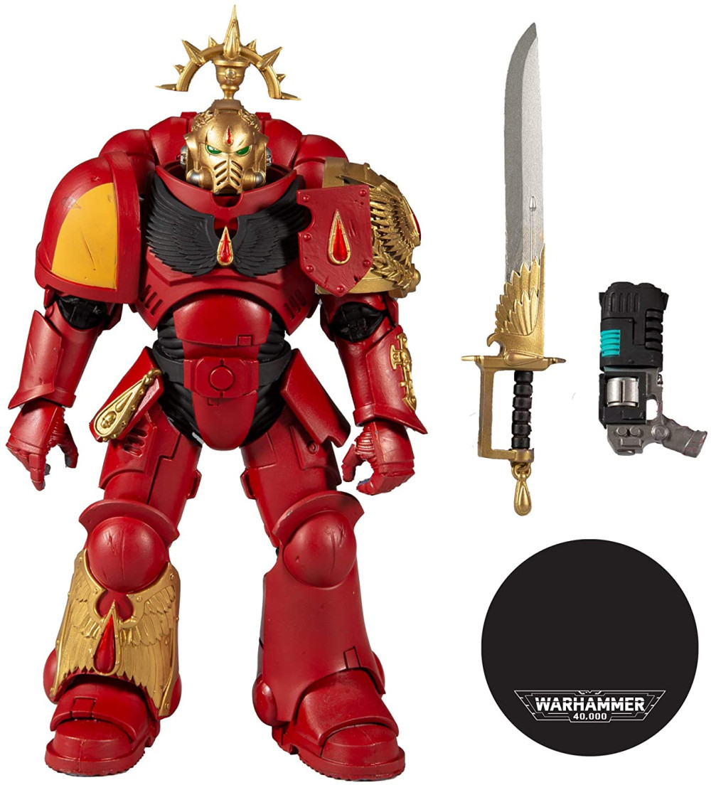 Фигурка Warhammer 40 000: Blood Angels – Primaris Lietenant Gold label (18 см)