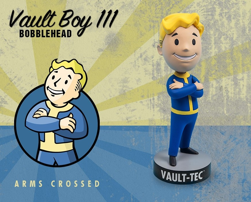 Fallout 4 Vault Boy 111 Bobbleheads: Series Three  Arm Crossed (13 )