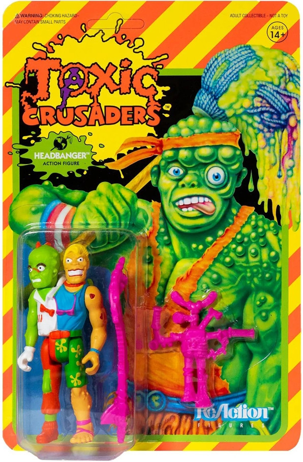 ������� ReAction Figure: Toxic � Crusader Headbanger (9,5 ��)