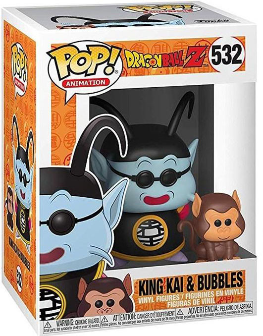  Funko POP Animation: Dragon Ball Z  King Kai & Bubbles (9,5 )