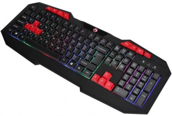 Клавиатура Marvo K602 USB Gaming игровая проводная с подсветкой для PC