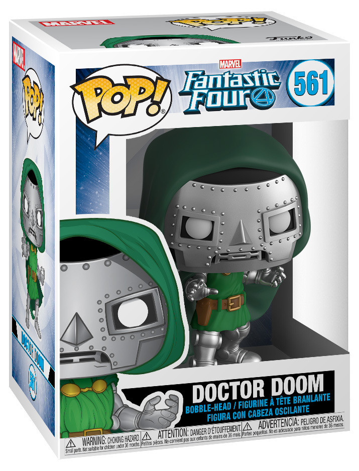  Funko POP: Fantastic Four  Doctor Doom Bobble-Head (9,5 )
