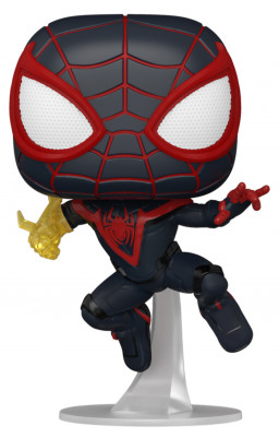  Funko POP: Marvel Spider-Man Gamerverse  Miles Morales Classic Suit With Chase Bobble-Head (9,5 )