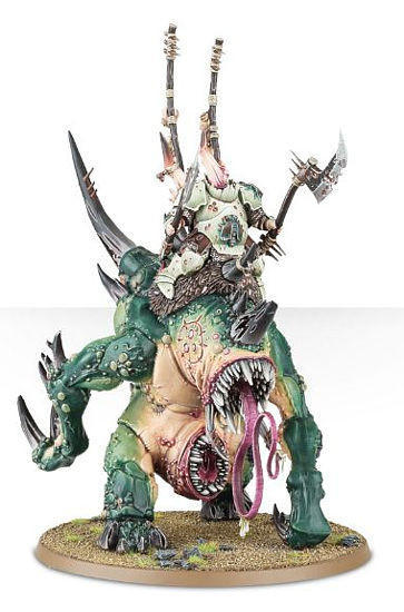 Warhammer. Миниатюра Nurgle Rotbringers Maggoth Lord