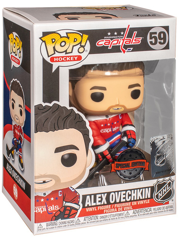  Funko POP Hockey: NHL Washington Capitals  Alex Ovechkin (Alt Jersey Exclusive) (9,5 )