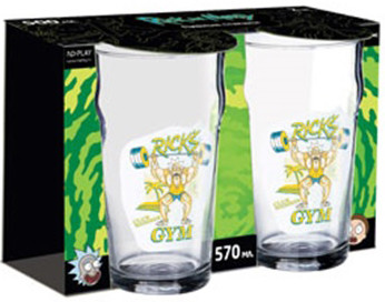 Набор стаканов Rick And Morty: Rick`s Gym (2-Pack)