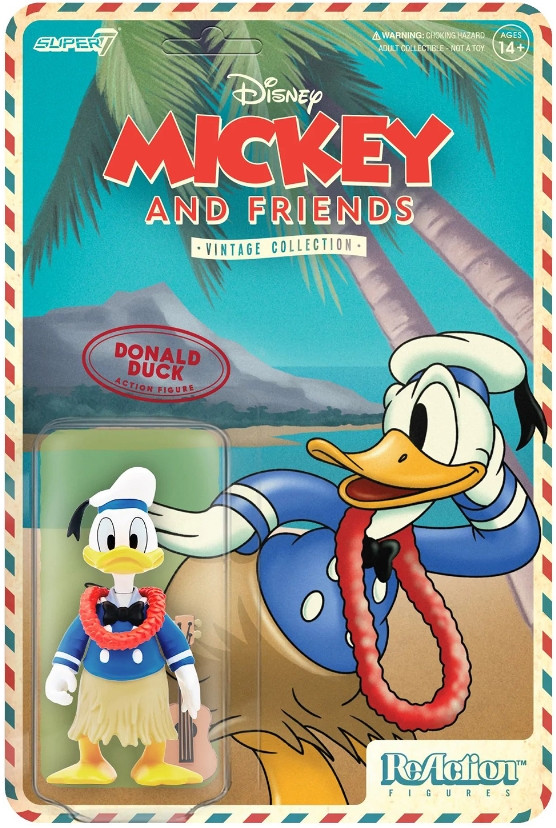 Фигурка ReAction Figure: Disney Hawaiian Holiday – Donald Duck (9,5 см)
