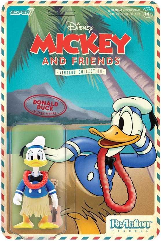  ReAction Figure: Disney Hawaiian Holiday  Donald Duck (9,5 )