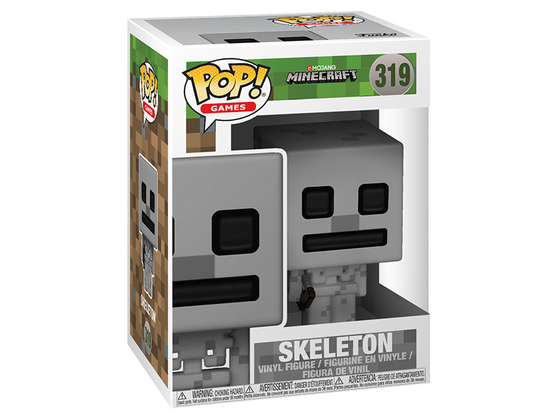 Фигурка Funko POP Games: Minecraft – Skeleton (9,5 см)
