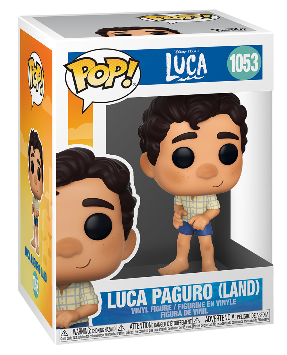  Funko POP Animation Disney: Luca  Luca Paguro Land (9,5 )