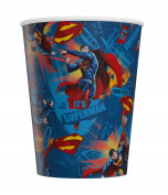 Набор бумажных стаканов Superman 1 (250 мл, 6 шт)