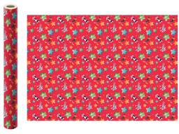 Бумага упаковочная Looney Tunes (красная) (700 x 1000 мм / 2шт)