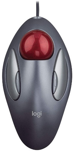  Logitech Trackball Marble Mouse (910-000808)