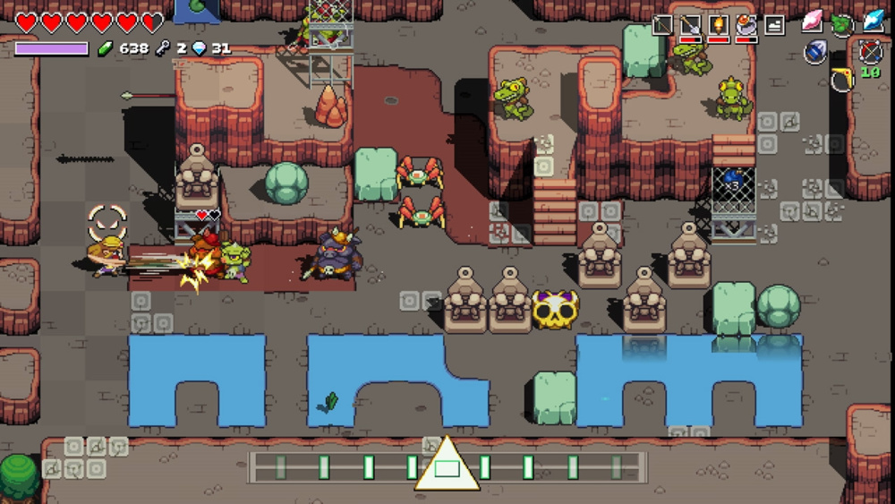 Cadence of Hyrule: Crypt of the NecroDancer Featuring The Legend of Zelda.   [Switch -  ]