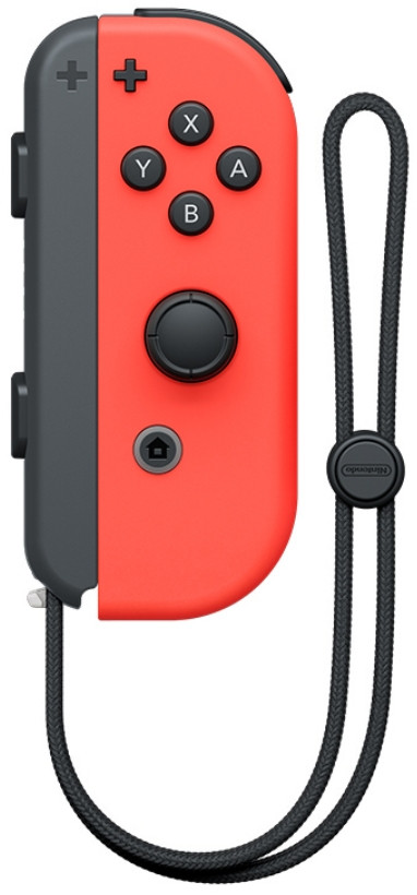 Switch: Контроллер Joy-Con правый (неоновый красный)