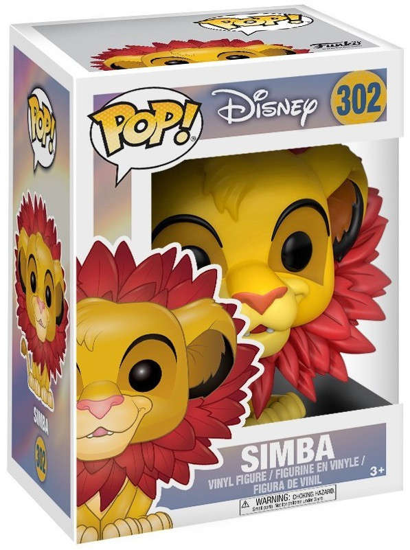  Funko POP: Disney The Lion King  Simba Leaf Mane (9,5 )