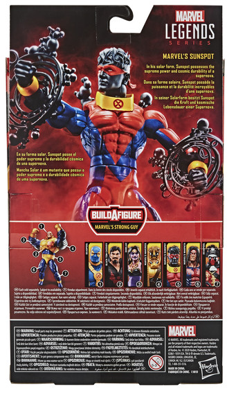  Marvel: Deadpool  X-Force Marvels Sunspot Legends Series (15 )