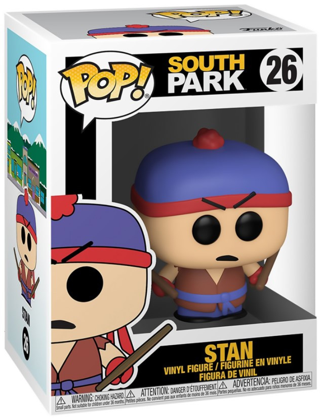  Funko POP: South Park. Series 3  Shadow Hachi Stan (9,5 )