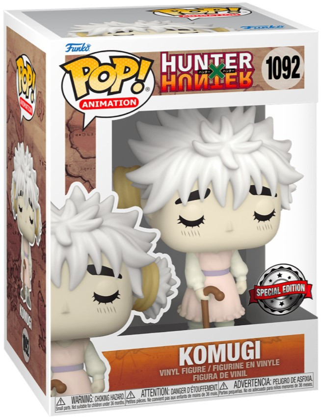 Фигурка Funko POP Animation: Hunter x Hunter – Komugi With Chase Exclusive (9,5 см)