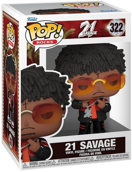 ������� Funko POP Rocks: 21 Savage (9,5 ��)