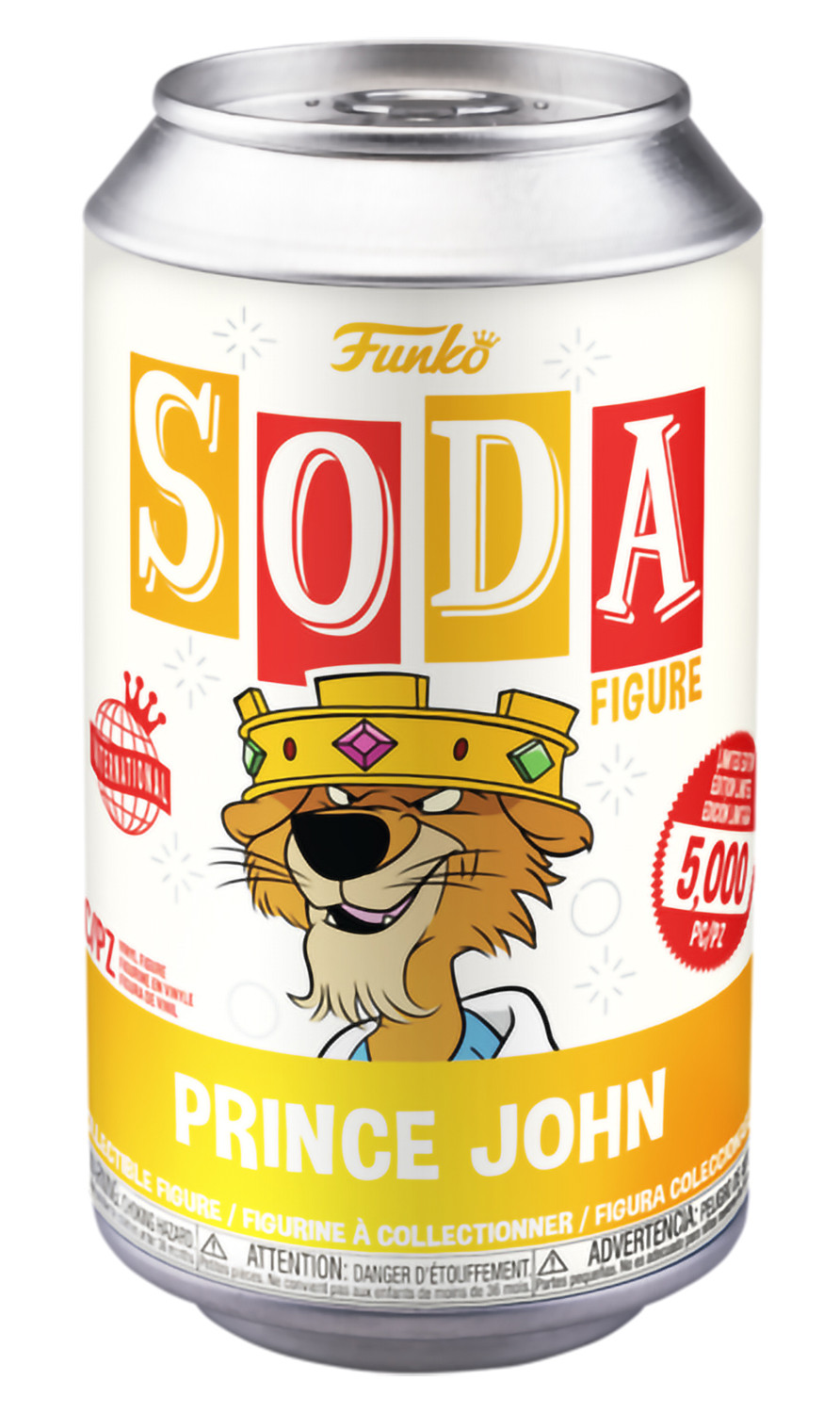 Фигурка Funko SODA: Robin Hood – Prince John With Chase (12 см)