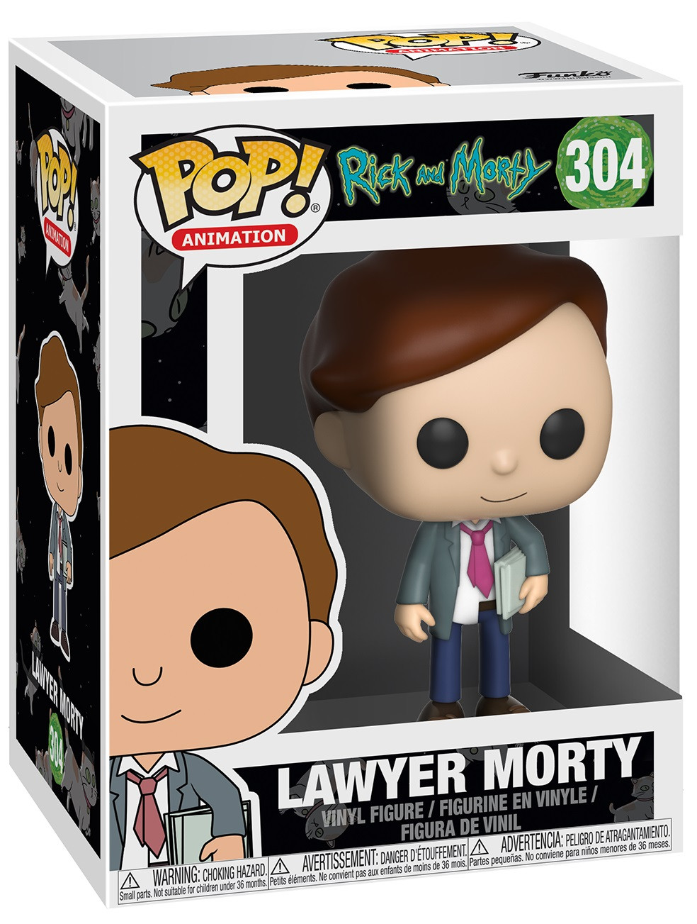 Фигурка Funko POP Animation: Rick And Morty – Lawyer Morty (9,5 см)