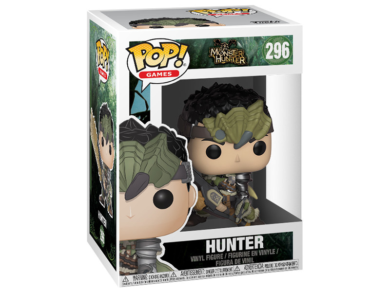 Фигурка Funko POP Games: Monster Hunter – Hunter Male Rathalos (9,5 см)
