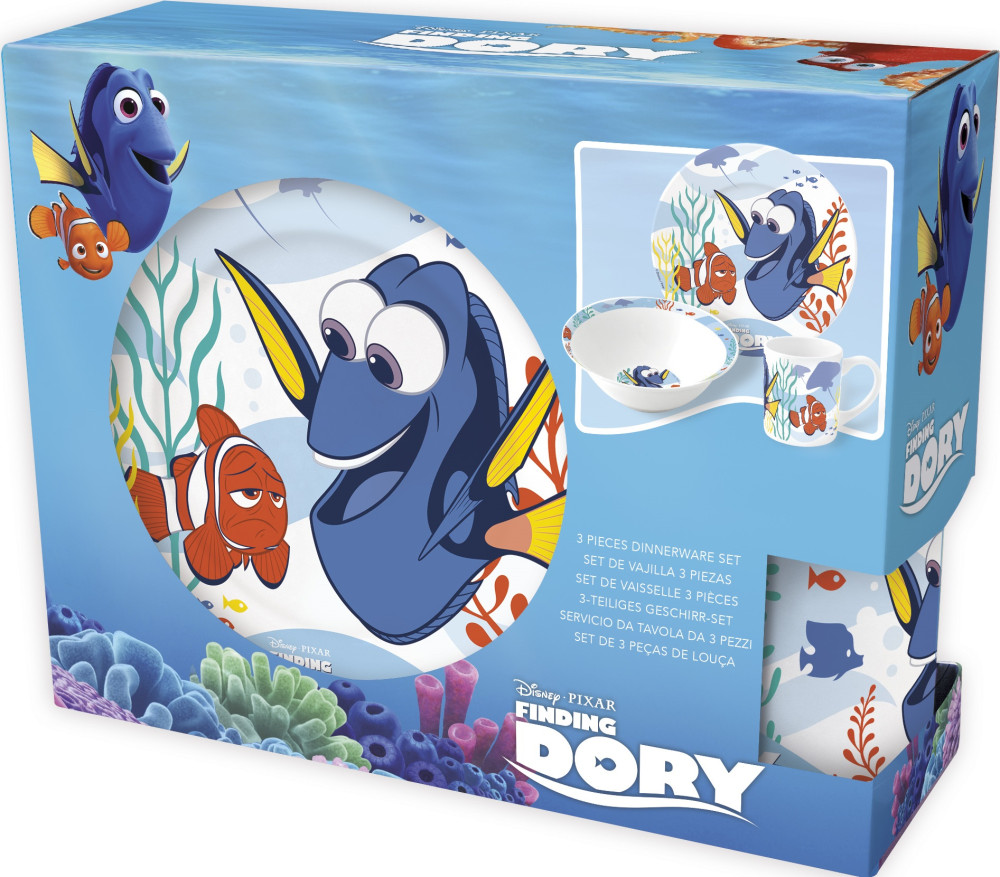 Набор посуды Finding Dory (3 в 1)