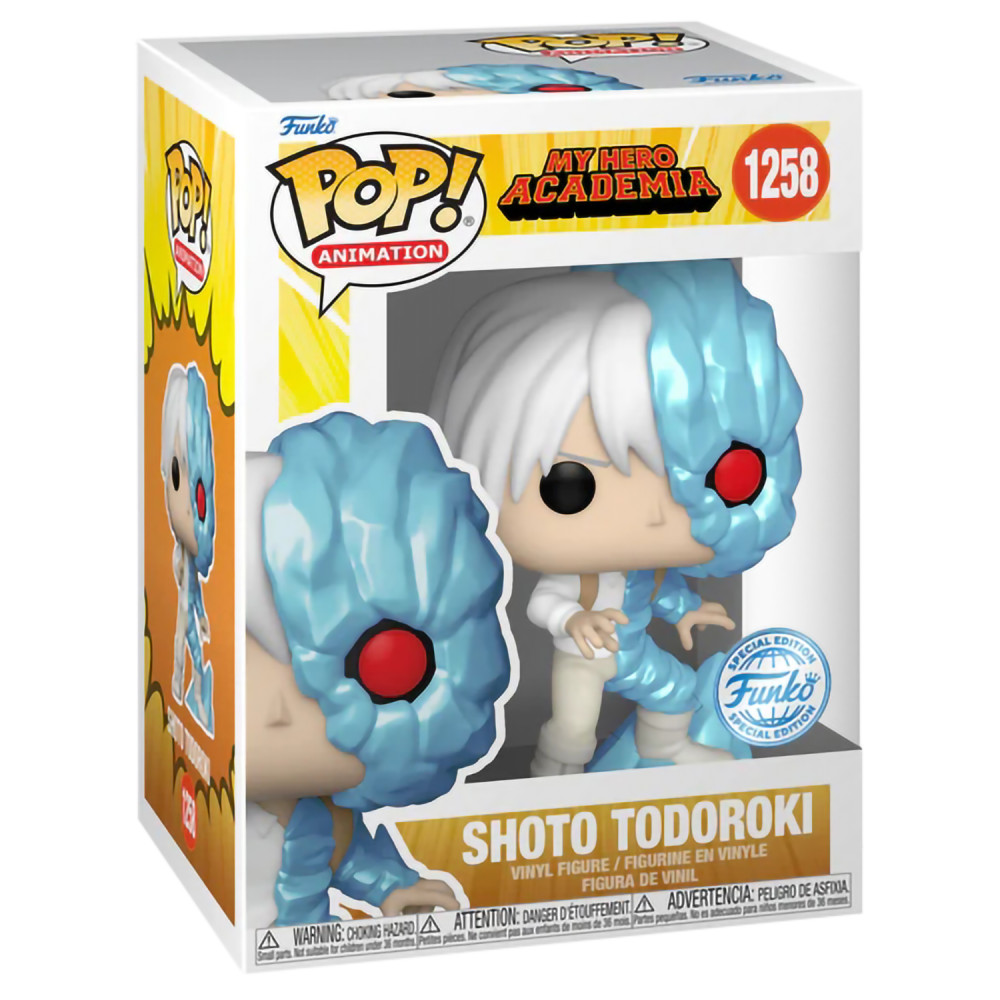  Funko POP Animation: My Hero Academia  Shoto Todoroki Ice With Chase Exclusive [Glows In The Dark] (9,5 )
