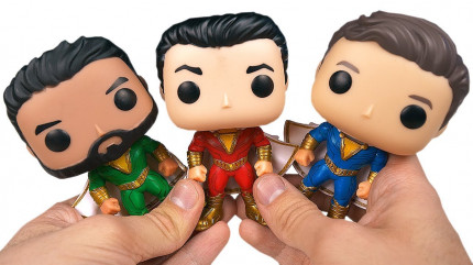  Funko POP Heroes: Shazam!  Shazam (9,5 )