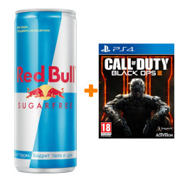  Call of Duty: Black Ops III [PS4,  ] +   Red Bull   250