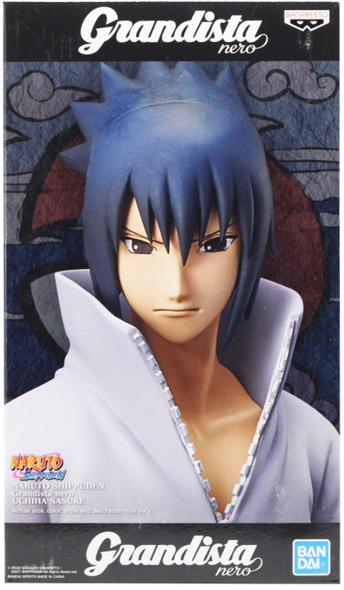 Фигурка Naruto Shippuden: Sasuke Uchiha Grandista Nero (27 см)