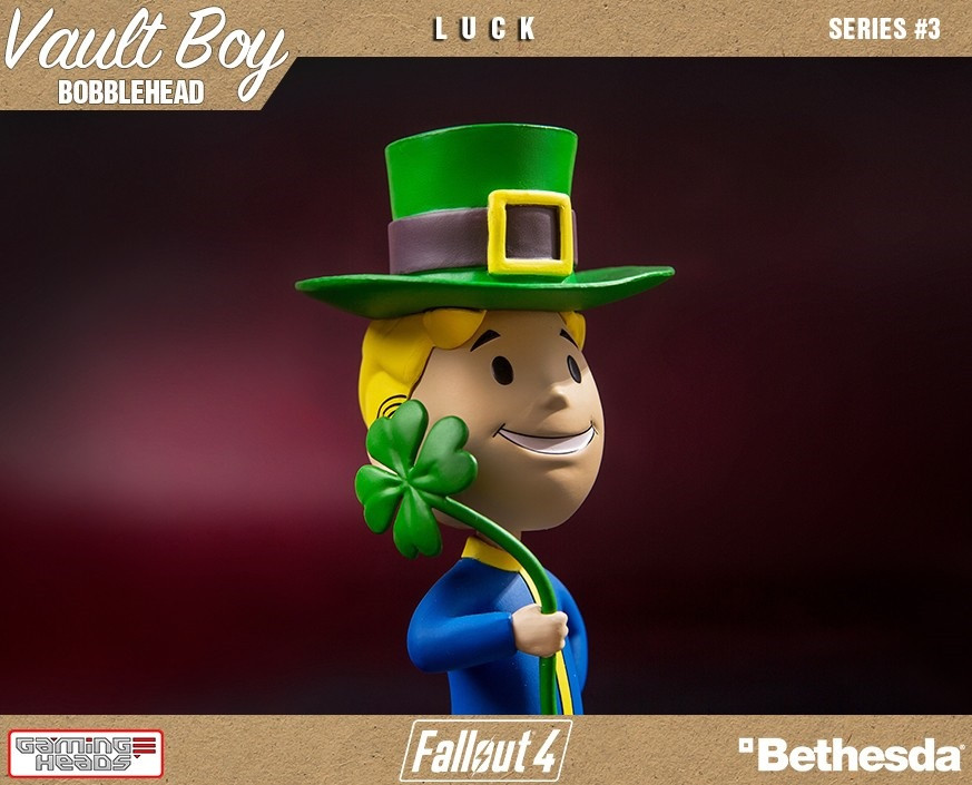  Fallout 4 Vault Boy 111 Bobbleheads: Series Three  Luck (13 )