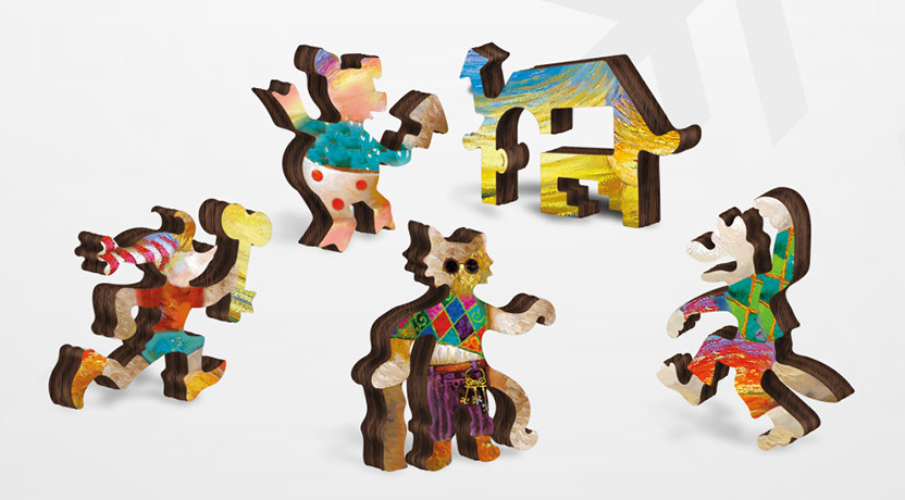 Wooden Puzzles:  .  
