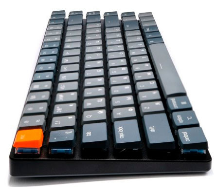 Клавиатура Keychron K3 Low Profile механическая, беспроводная, White LED, Blue Switch