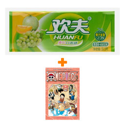   One Piece.  . 11.     +   Huanfu Grape & Melon    