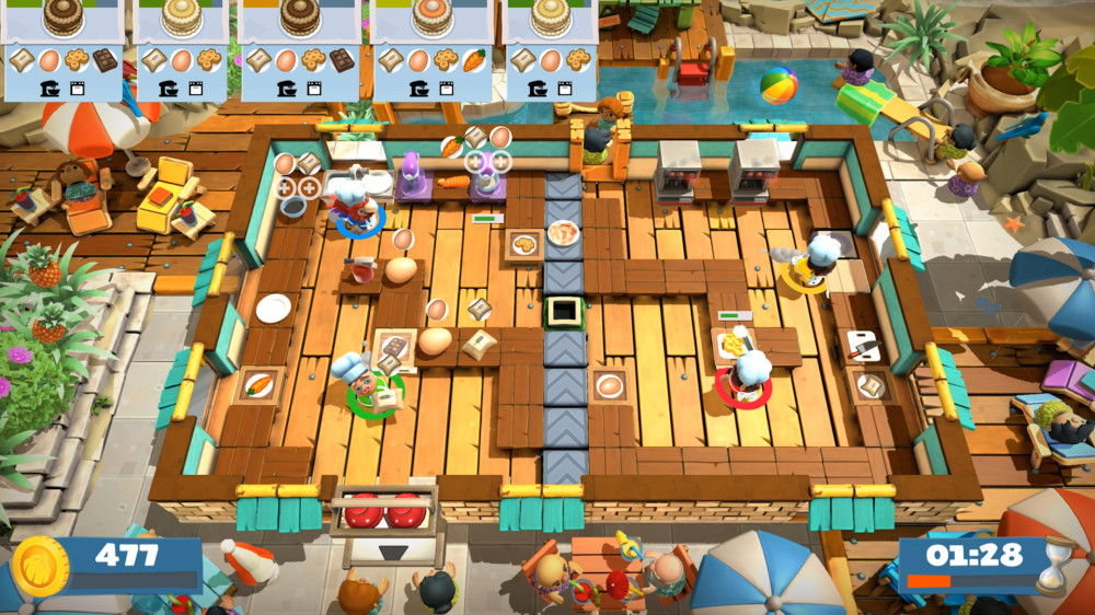 Overcooked! 2: Surf 'n' Turf.  [PC,  ]