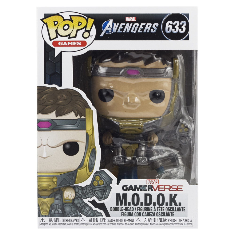  Funko POP Games Marvel: Avengers Gamerverse  Modok Bobble-Head (9,5 )