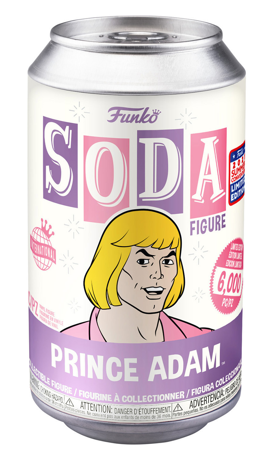  Funko SODA: Masters Of The Universe  Prince Adam With Chase (12 )
