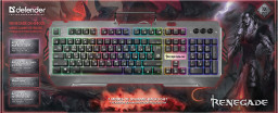 ���������� Defender Renegade GK-640DL RU ��������� ������� � ���������� ��� PC (�����)(45640)